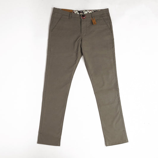 ClothingX Cotton Pant For Men (Brown)